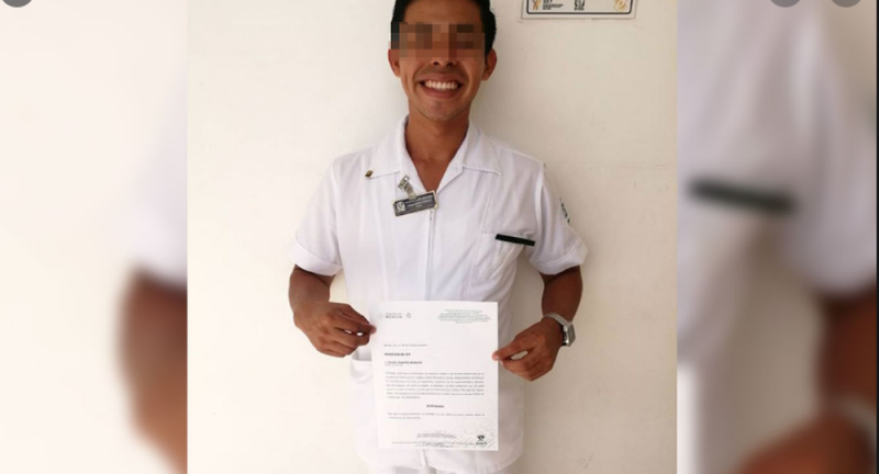 Enfermero de Yucatán denuncia agresión en su contra; le arrojaron huevos