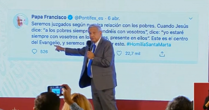 Los pobres son primero por humanismo y solidaridad: AMLO