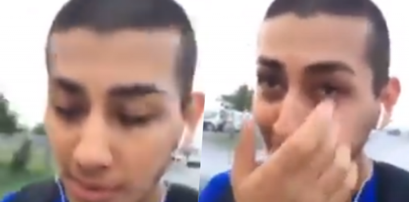 Chofer NIEGA servicio a joven por ser ENFERMERO; entre lágrimas denuncia