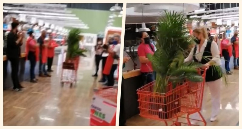 Enfermera es reconocida con APLAUSOS y VITOREOS en supermercado de TORREÓN