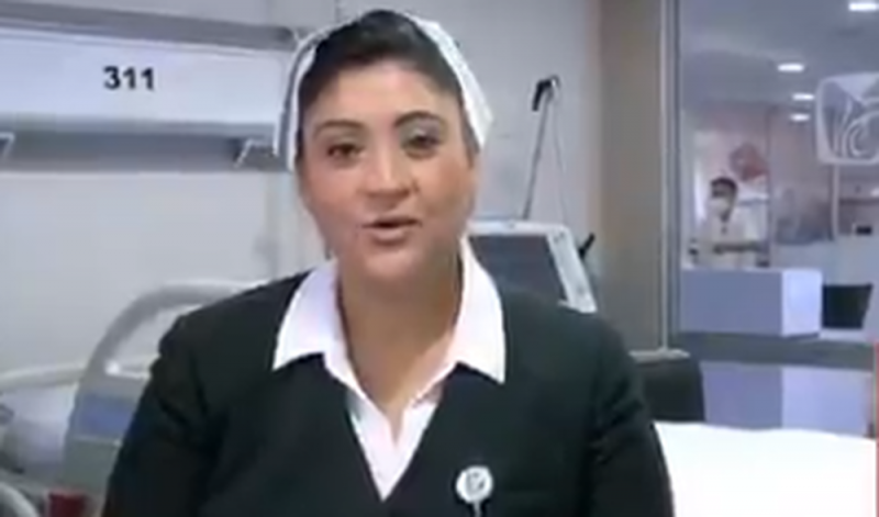 “Hoy el personal de salud, somos su familia”, dice Jefa Fabiana a PACIENTES con Covid-19