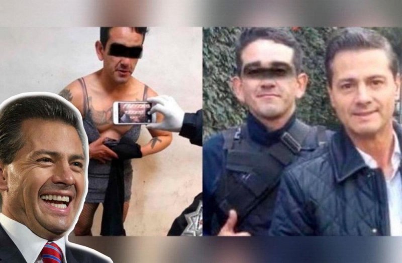 Detienen a EX ESCOLTA de EPN, hasta las manitas de borracho y vestido de MUJER 