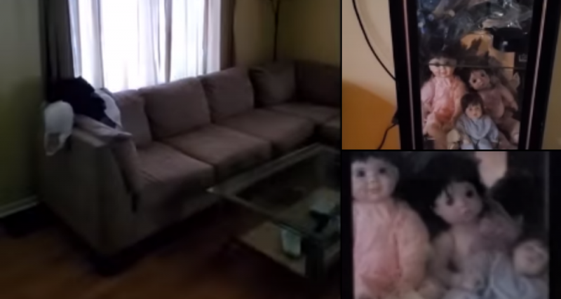 ¡ESCALOFRIANTE! Familia capta en VIDEO a muñecas MOVIÉNDOSE solasy