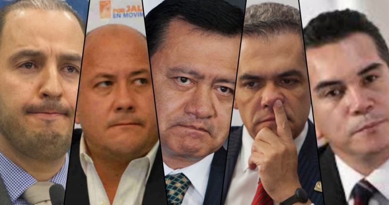 Difunden lista de los 11 políticos más REPUDIADOS por los mexicanos