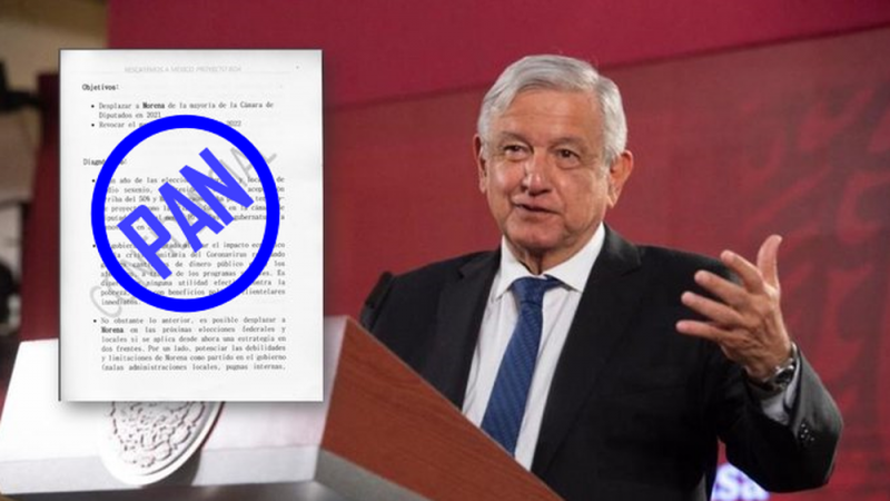 PAN interpone QUEJA ante el INE contra AMLO tras EXHIBIR BOA