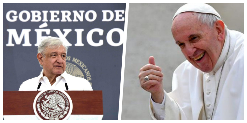 AMLO revela que la OPOSICIÓN fue a QUEJARSE con el papa al VATICANO