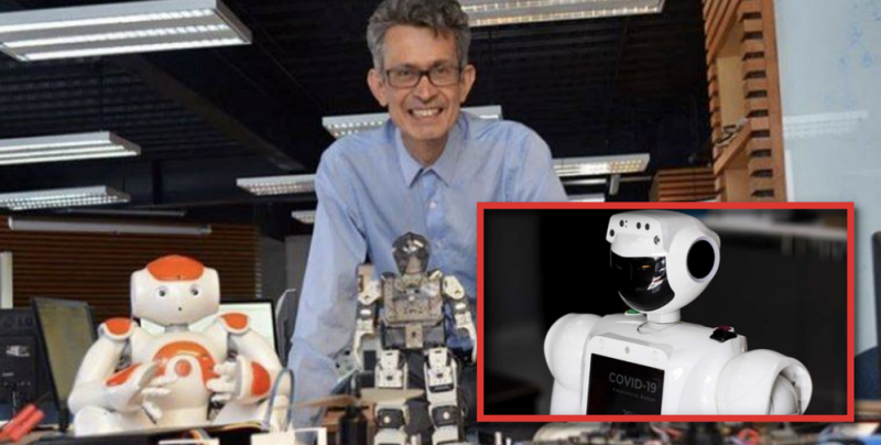 Investigador del IPN lanza ROBOT para SANITIZAR hospitales con luz ultravioleta 