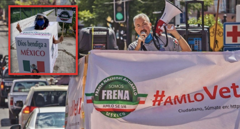 Marcha Anti-AMLO FRACASA otra vez durante el fin de semana 