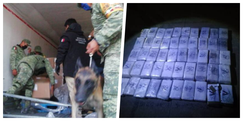 Asegura EJÉRCITO más de 100 kilos de cocaína con valor de más de 30 mdp