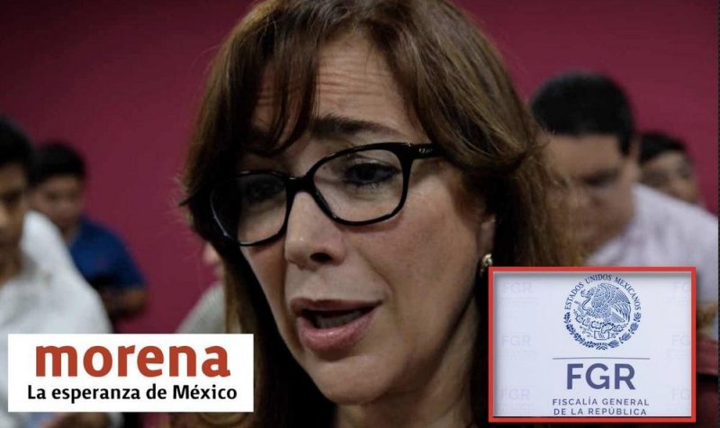 #UltimoMinuto MORENA denuncia ante la FGR a Yeidkol Polevnsky por LAVADO DE DINERO