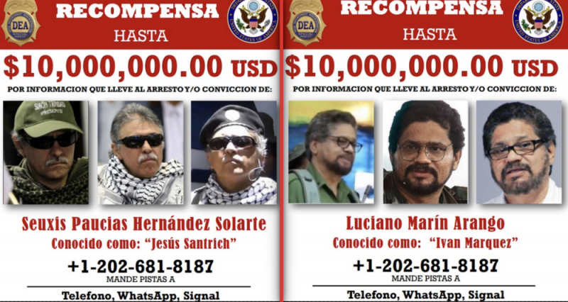 Ofrece DEA 10 MDD por guerrilleros ligados al Cártel de Sinaloa 