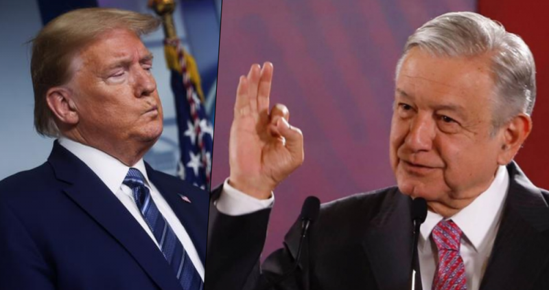 Trump ELOGIA a AMLO y dice que PRONTO lo recibirá en WASHINGTON