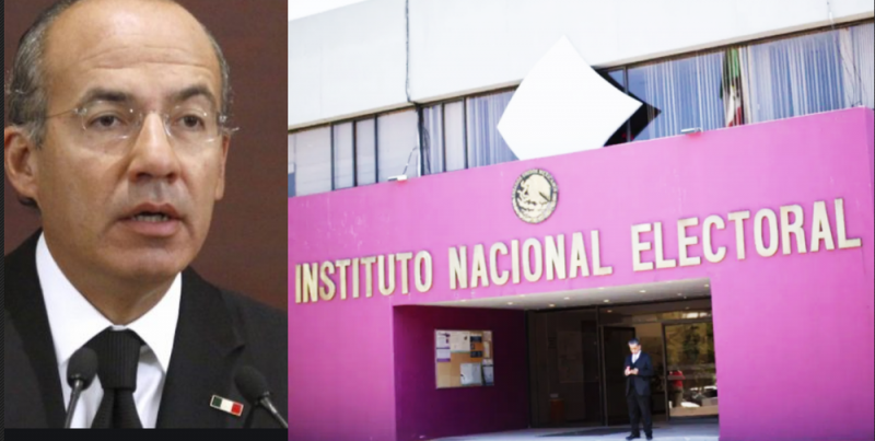 A Calderón le URGE que el INE le de dinero por México Libre, aunque no sea Partido