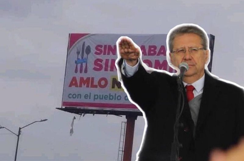 Alcalde PRIISTA de Chimalhuacán se GASTA el dinero en espectaculares para ATACAR a AMLO