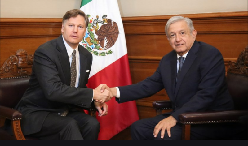 Christopher Landau FESTEJA que AMLO visite EU, 