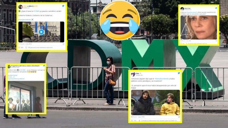 Ríe con los MEMES que provocó el ‘Semáforo verde’ en la Ciudad de Méxicoy