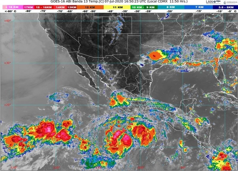 ¡ATENCIÓN! Tormenta TROPICAL Cristina está a punto de convertirse en HURACÁN