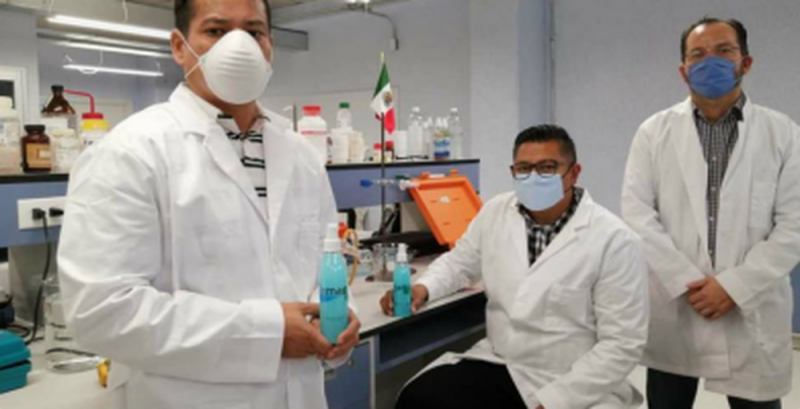 Científicos mexicanos CREAN spray capaz de INHIBIR el Covid19 durante 30 días