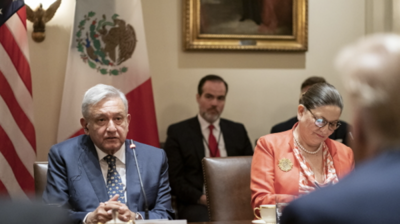 #HISTÓRICO: Encuesta REVELA que el 96% de los empresarios APROBARON visita de AMLO a EU