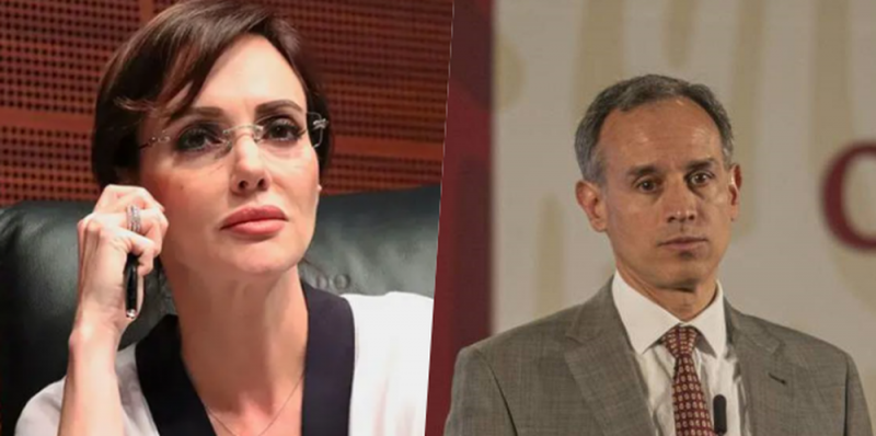“Burócrata ambicioso”, arremete Lilly Téllez contra López-Gatell