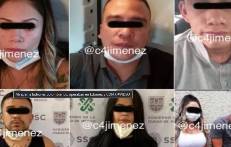 Juez de la CDMX libera a colombianos LADRONES de CASAS