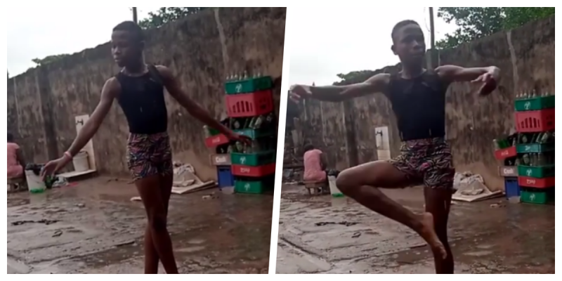 Niño baila BALLET en la lluvia y se viraliza; gana una BECA para la universidad (VIDEO)