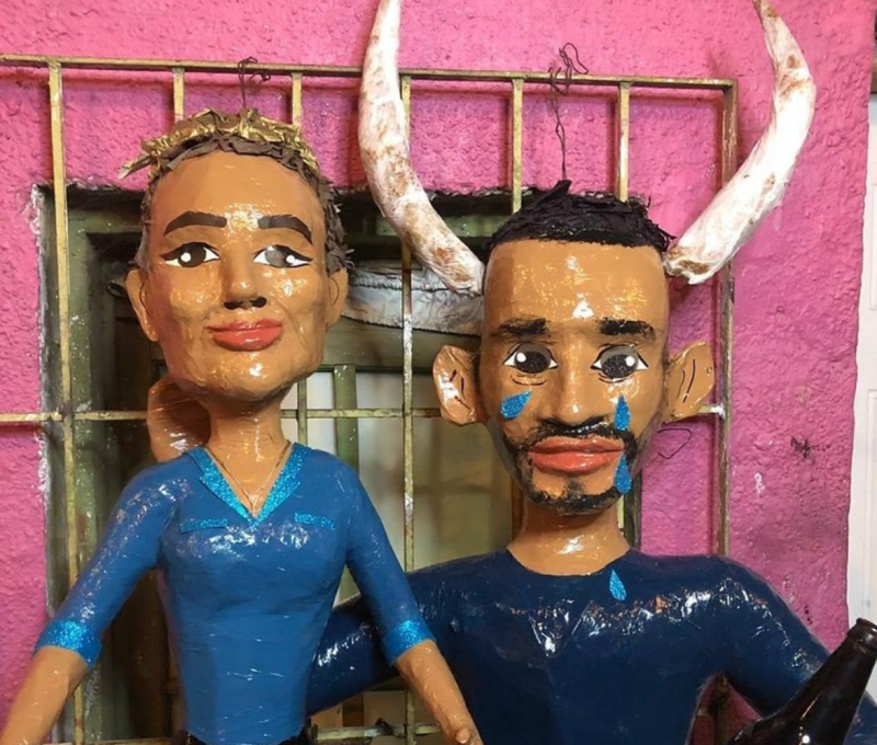 Después del escándalo, sale la piñata de Will Smith con ´cuernos´y