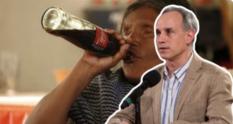 7% de las MUERTES en México son por el CONSUMO de bebidas AZUCARADAS: López-Gatelly