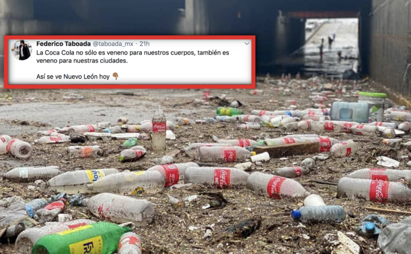 La Coca-Cola no sólo es veneno para nuestros CUERPOS, TAMBIÉN ES VENENO para nuestras CIUDADES 