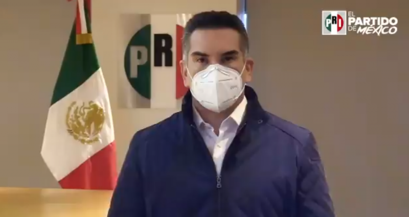 Convoca el PRI a usar cubrebocas de manera OBLIGATORIA en todo México