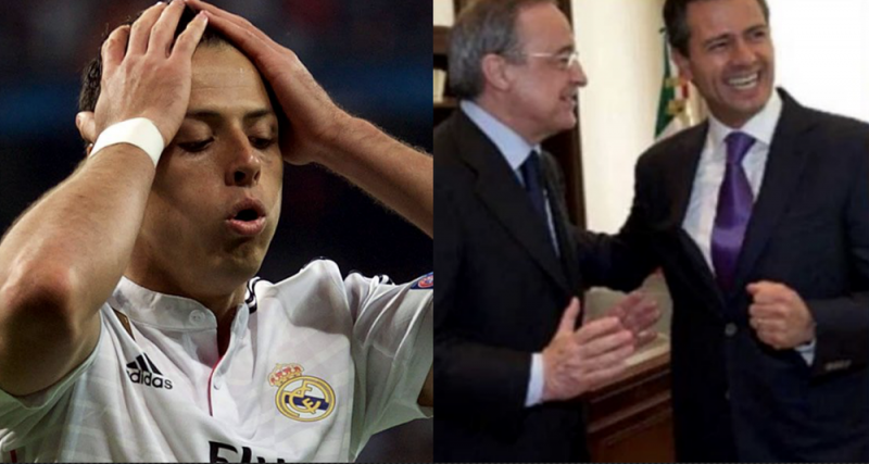 Corrupción de EPN y Lozoya llega hasta el Madrid, Chicharito no habría sido contratado por bueno