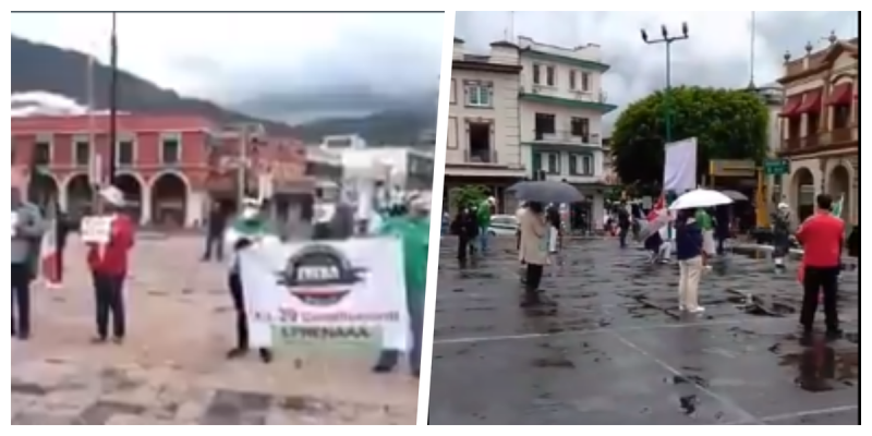 FRENAA y sus marchas se ponen SERIAS; en Pachuca y Xalapa JUNTAN a más de 10 personas