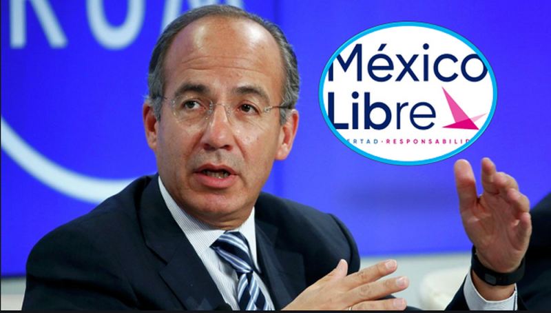 Calderón celebra que México Libre está EMPATADO con el MORIBUNDO PRI; usuarios le tunden