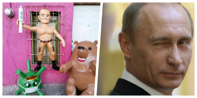 Putin y VACUNA contra Covid-19 ya tiene ¡su propia PIÑATA!y