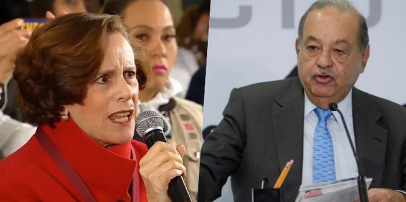 Denise Dresser ARREMETE contra Carlos Slim y su apoyo a Vacuna contra Covid-19