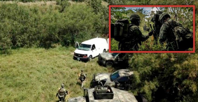 Militares REPELEN ATAQUE y ABATEN a 9 sicarios en Tamaulipas