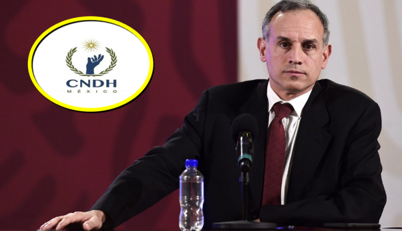 Admite CNDH queja de Senadores del PAN contra López-Gatell