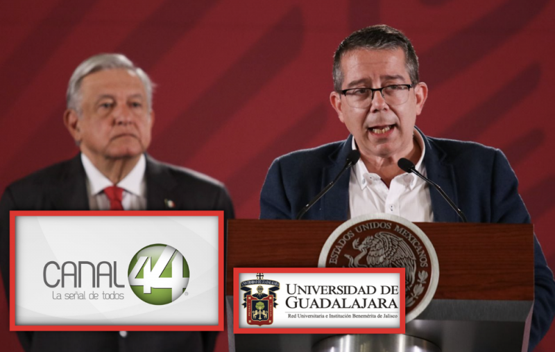 Jenaro Villamil reconoce a la Universidad de Guadalajara 