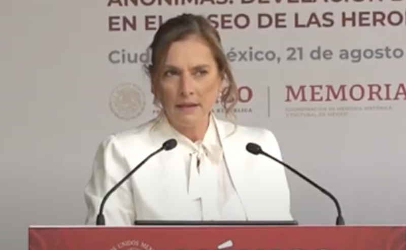 Gutiérrez Müller se pronuncia por videos: “quisiera ver el de Leona Vicario dando dinero a la Indepe