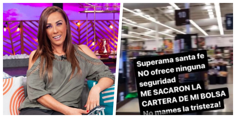 Denuncia Consuelo Duval ROBO de su CARTERA en supermercado