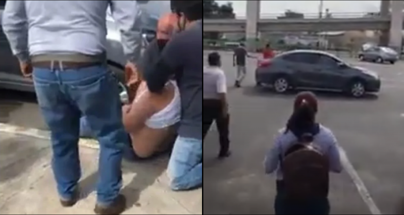 “¡Mátenlo, mátenlo!”, golpean y desvisten a RATERO en Coacalco y logra huir en un AUTO