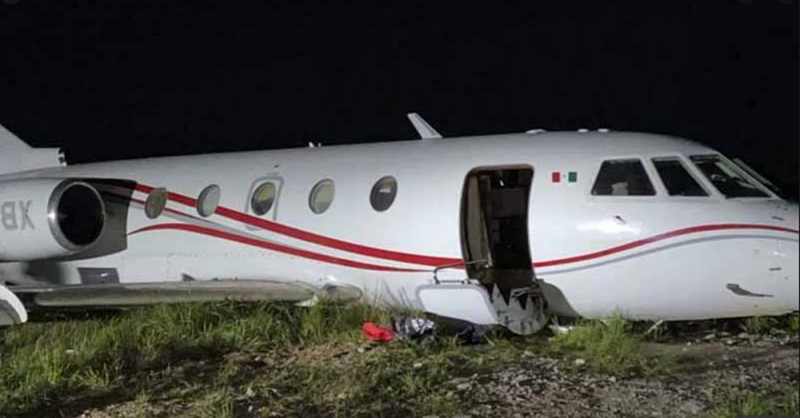 GN asegura avioneta repleta de droga en AEROPUERTO de Palenque, Chiapas
