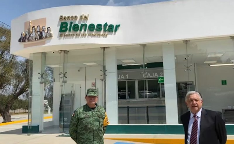 SEDENA está lista para entregar 600 sucursales del Banco del Bienestar en Octubre 
