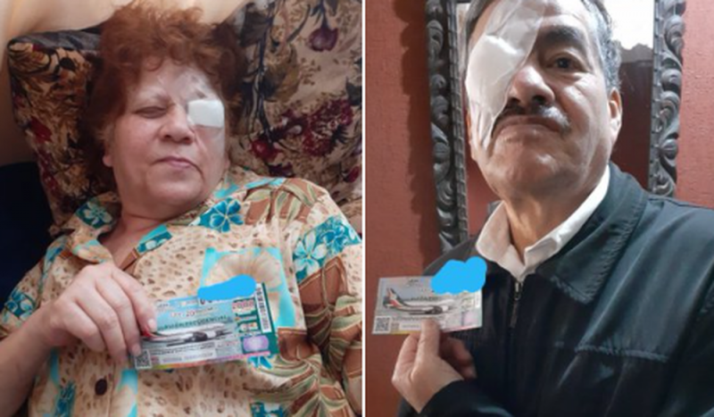 Abuelitos compran “cachitos” tras recibir operación en el IMSS “quieren devolver un poco