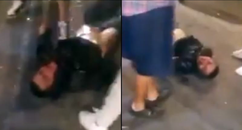 Golpean a ladrón en Ecatepec por apuntar con arma a un niño