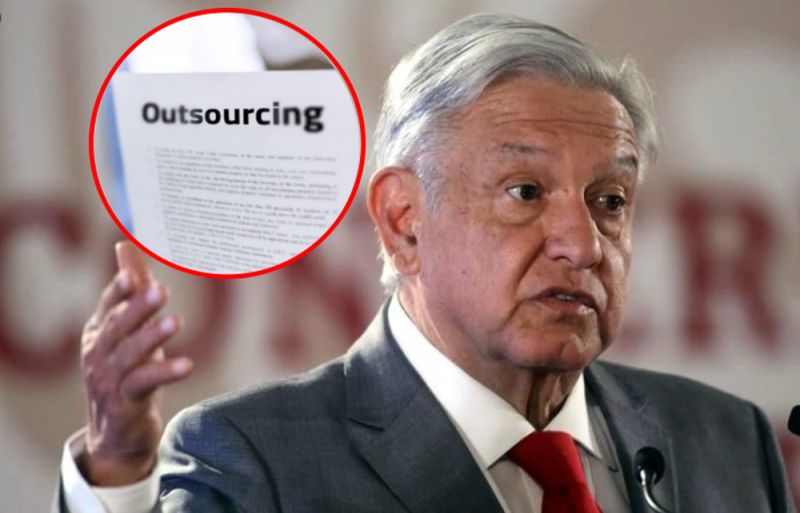 AMLO prepara iniciativa de Ley para REFORMAR y regular el “Outsourcing”