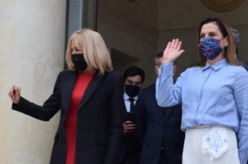 Beatriz Gutiérrez viaja a París y se reune con la ESPOSA de Emmanuel Macron