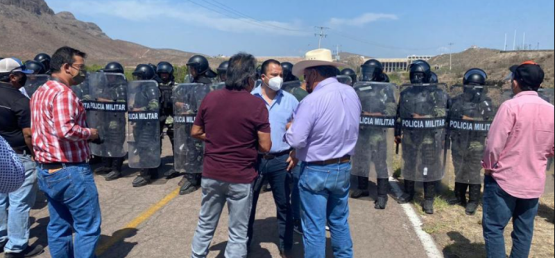 A las autoridades de Chihuahua se les salió de las manos el conflicto del agua: AMLO