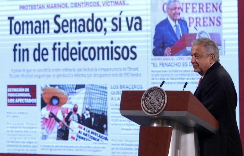 Ni uno de los diarios nacionales mencionó el FIDEICOMISO de García Luna por 19 mdd, denuncia AMLO