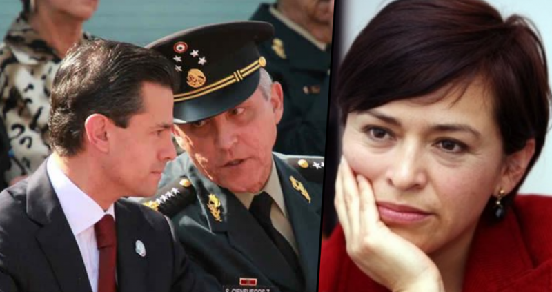 Salvador Cienfuegos protegía a los Beltran Leyva; EPN está nervioso con su detención: Anabel Hernánd